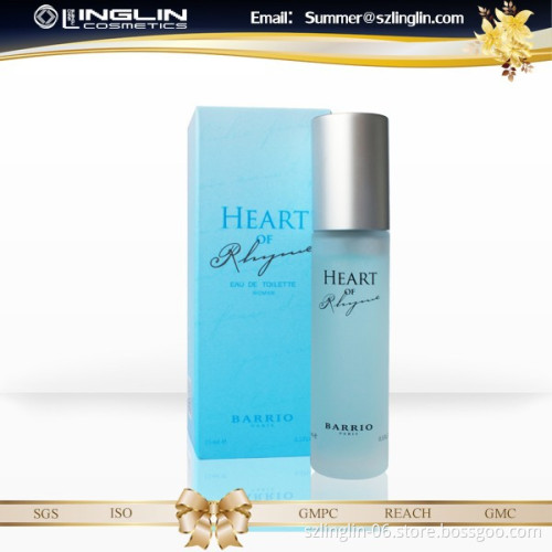 Blue glass bottle perfume,spray glass bottle, perfume sprayer bottle